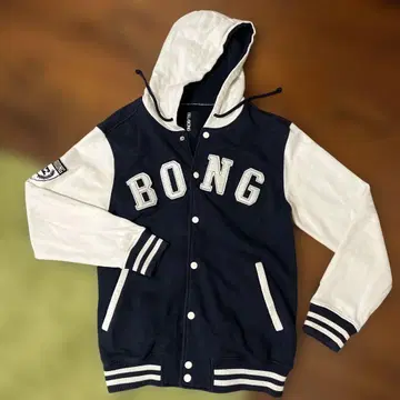 BILLABONG 바시티 자켓 네이비/크림 남성용 M사이즈 착용감 최고