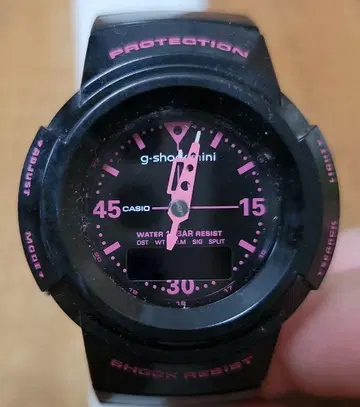 CASIO G-SHOCK 미니 블랙/핑크