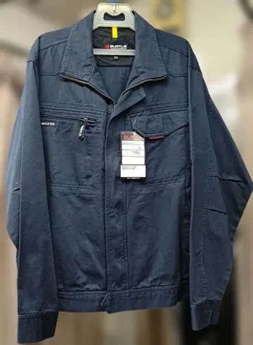 BURTLE 1311 면 100% 블루종 네이비 LL