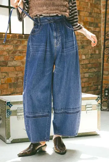 니코앤드 [NKJ 2025AW] REMAKE BARREL DENIM
