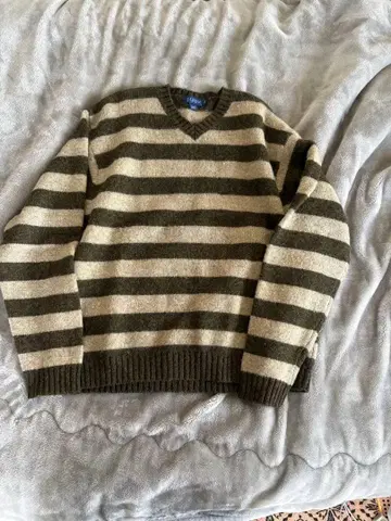 J.CREW 스트라이프 울 스웨터 XL