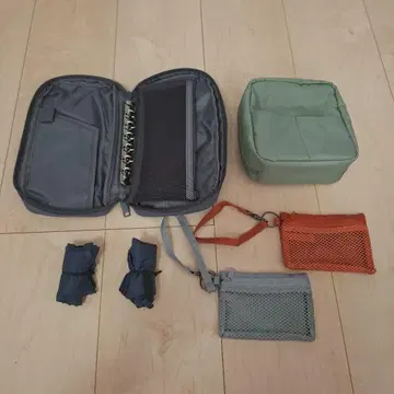 무인양품 파우치 백 세트