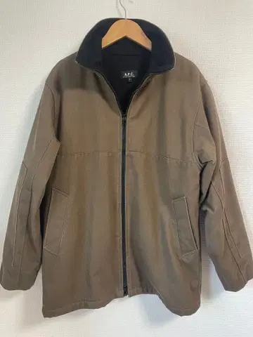 A.P.C. 브라운 집업 자켓 프랑스제 90's