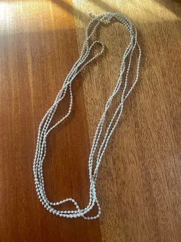 000 (트리플 오우) 목걸이 Micro sphere (실버)