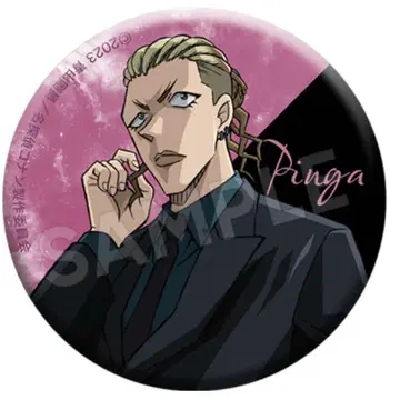 명탐정 코난 핑가 블랙 클로징 캔뱃지