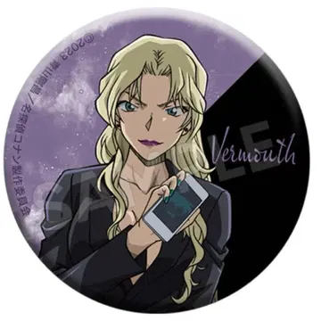 명탐정 코난 베르무트 블랙 클로징 캔뱃지