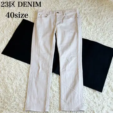 [새상품급] 23구 DENIM 보이핏 팬츠 40