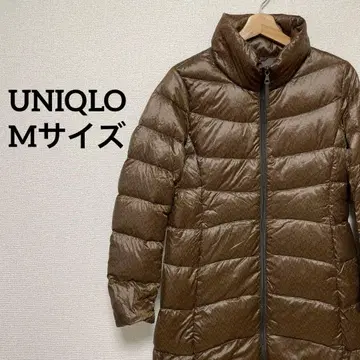 [새상품급] 유니클로 울트라 라이트 다운 자켓 코트 브라운 M사이즈