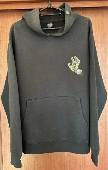 산타크루즈 블랙 후드티 M