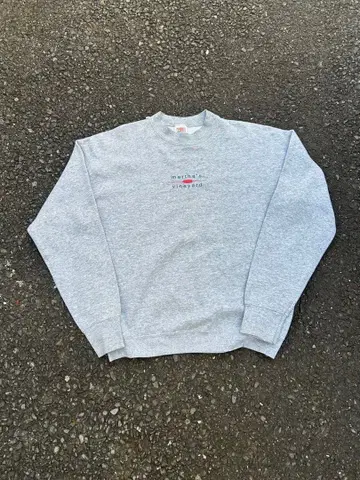 그레이 맨투맨 90s 구제 의류