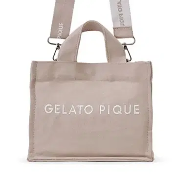 미사용 젤라또피케 GELATO PIQUE 베이지 토트백