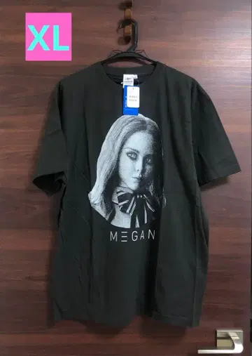 영화 미간 M3GAN 티셔츠 호러 차콜 XL size