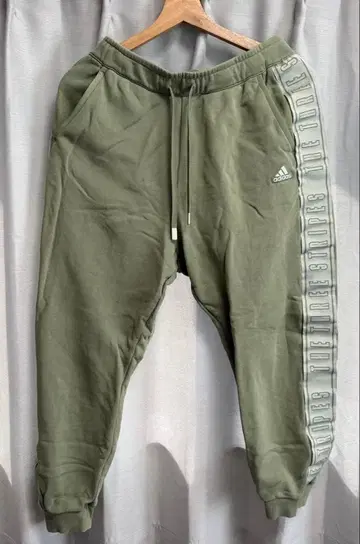 adidas W WORD 스웨트 팬츠 그린