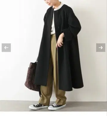 JOURNAL STANDARD 멜톤 플레어 코트