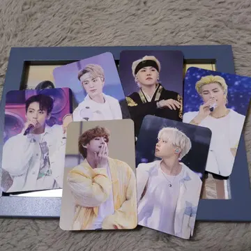 BTS sowoozoo 영화 입장 혜택 트레이딩 카드 6장 세트