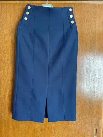 martinique 마르티니크 네이비 블루 타이트 스커트