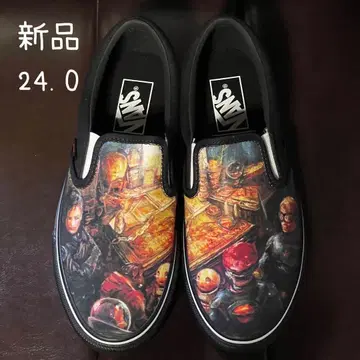 VANS V98CF 엘레 가든 블랙/레드 6 24.0