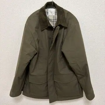 유니클로 퍼프 테크 유틸리티 자켓 올리브