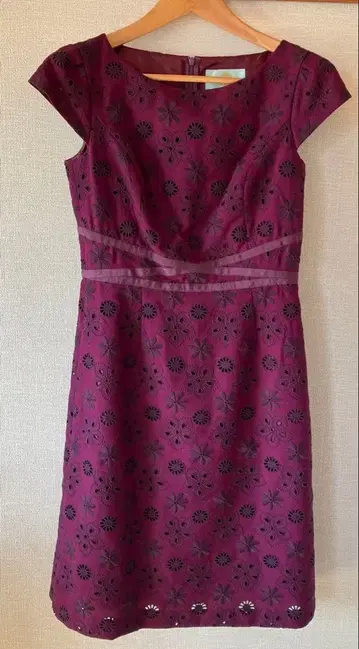 토카 퍼플 원피스