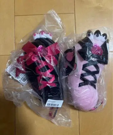 척스GP 장난곰 그루미 전율 암 키링 블랙 핑크