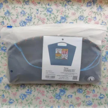 PEANUTS 스누피 에코백 네이비 L 사이즈