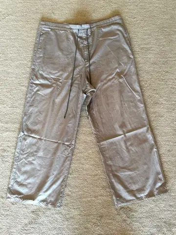 auralee 이지 팬츠 코튼 오라리