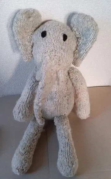 케나니터즈 코끼리 대형 코끼리  뜨개질 인형