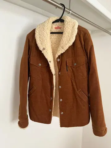 HR 마켓 할리우드 런치 마켓 코듀로이 보아 자켓