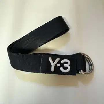 Y-3 나일론 벨트 D링 블랙