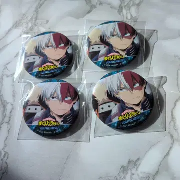 히로아카 유어 넥스트 토도로키 쇼토 캔뱃지 4개 세트