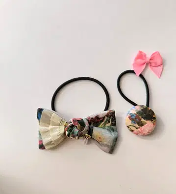 [리버티] 리본&펄 머리끈