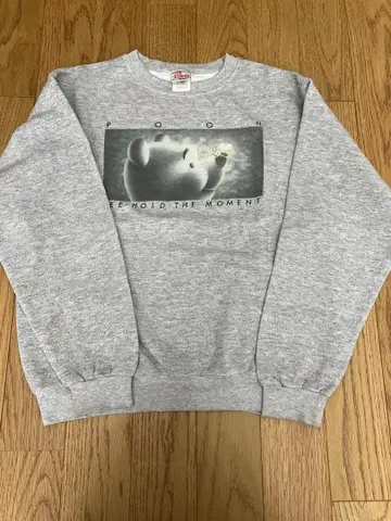 Disney 푸우 맨투맨 그레이 M 사이즈