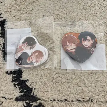 미나토 상사 코인 라운드리 하트 캔뱃지