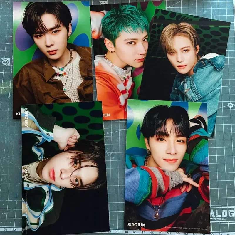 웨이션브이 웨이브이 wayv 미라클 포토세트 텐 양양 헨드리 샤오쥔 쿤