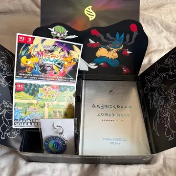 포켓몬 ZA 예약 특전 포켓몬 센터 한정판 BOX, 아트북, 메가 키링