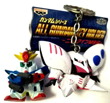건담 키링 ZZ 건담 & 큐베레이 MS 2개 세트
