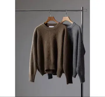 [ 새상품급 ] T. japan raccoon knit 모카