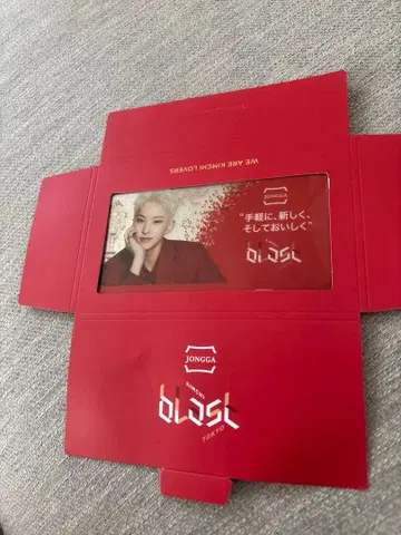 JONGGA 블러쉬 호시 사진 프레임