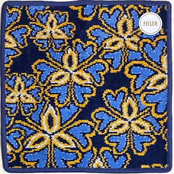 페이러 타월 손수건 클라우디 러브 마터 네이비