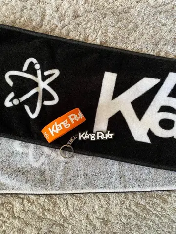 Klang Ruler 타월, 러버밴드, 키링 세트