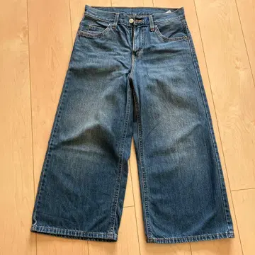 Levi's 인디고 와이드 데님 여성용