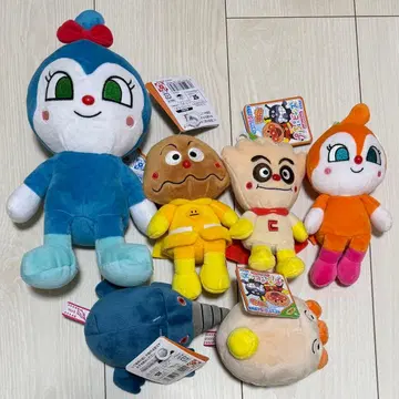 호빵맨 봉제 인형 마스코트