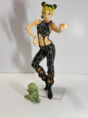 죠죠의 기묘한 모험 쿠죠 죠린 그린 컬러 아기 제일복권 피규어