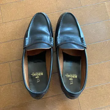 REGAL 블랙 로퍼 26.5cm