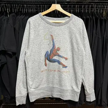 [즉발] 스파이더맨 맨투맨 그레이 M 상당