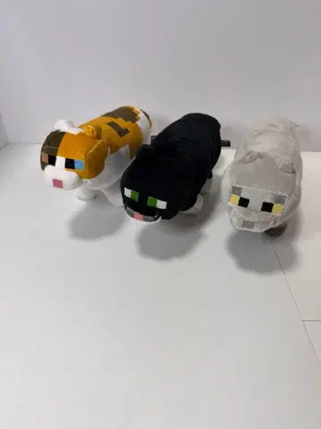Minecraft 마이크 고양이 봉제 인형