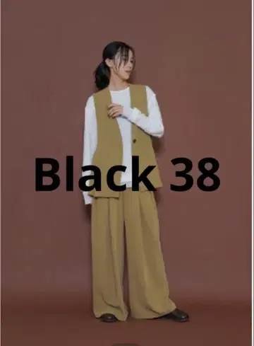 CYAN 와이드 팬츠 36/38 사이즈 폴리에스테르