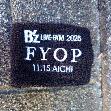 B'z FYOP 날짜 표기 리스트 밴드