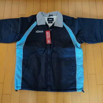 Mizuno BREATHTHERMO 자켓 네이비/스카이블루