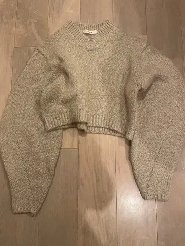 미사용 새상품 잡지 다수 게재 her 구매 venit 라메 니트